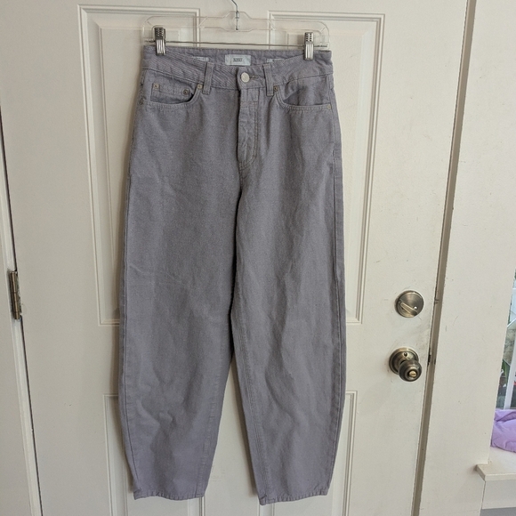 Closed x Free People Barrel Leg Light Purple Jeans - Picture 2 of 8